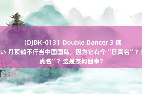 【DJDK-013】Double Dancer 3 篠田ゆう 三浦まい 丹顶鹤不行当中国国鸟，因为它有个“日真名”？这是奈何回事？