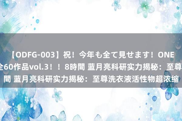 【ODFG-003】祝！今年も全て見せます！ONEDAFULL1年の軌跡全60作品vol.3！！8時間 蓝月亮科研实力揭秘：至尊洗衣液活性物超浓缩